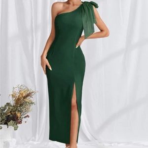 Emerald Green long dress